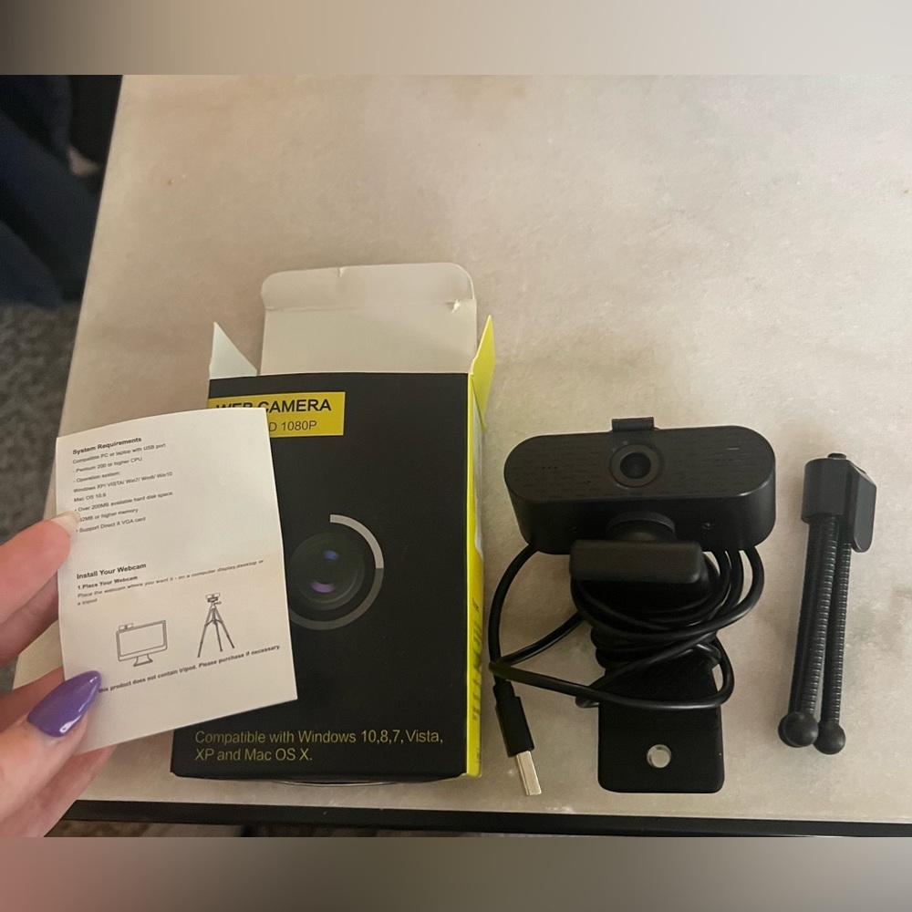 Web Camera FULL HD 1080P